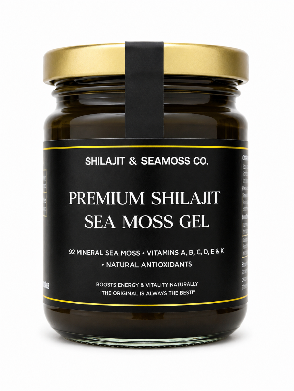SHILMOSS™ Gel — Premium Shilajit & Sea Moss Performance Gel
