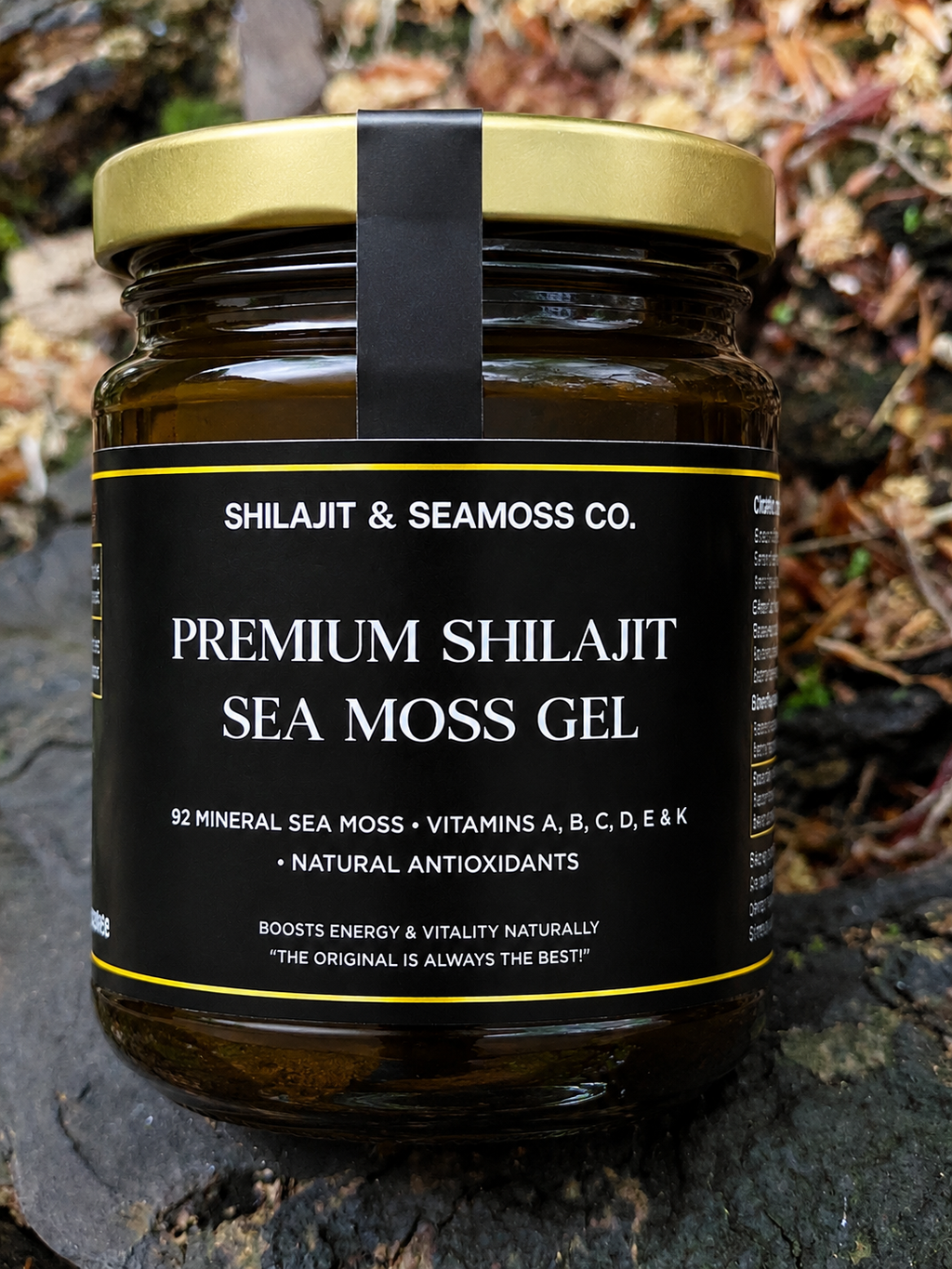 SHILMOSS™ Gel — Premium Shilajit & Sea Moss Performance Gel