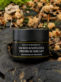 Premium Black Himalayan Shilajit — Sacred Knowledge Formula